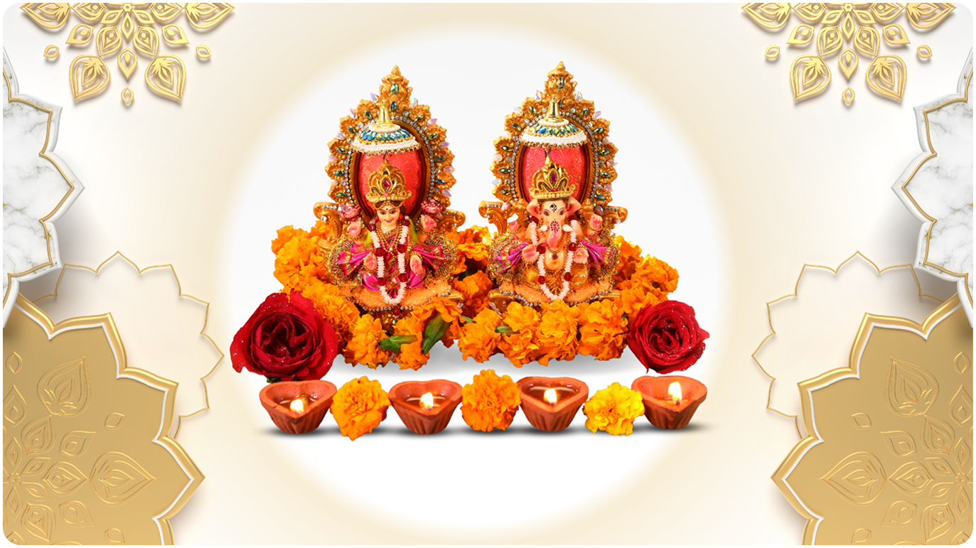 Lakshmi Maa and Ganesh Ji